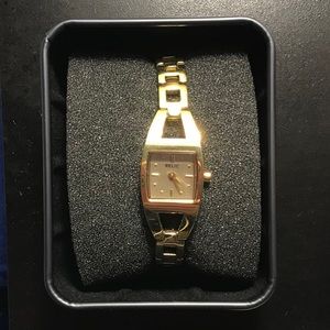 NEW Relic Gold Square Women’s Dress Watch